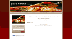 Desktop Screenshot of pizzamerane.cz